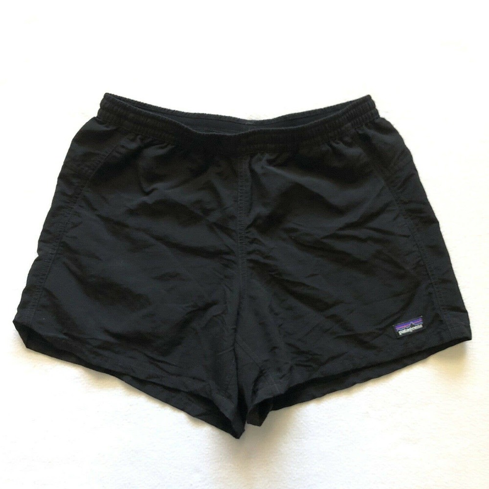 Patagonia Black Baggies 4” Nylon Shorts 57058 XS